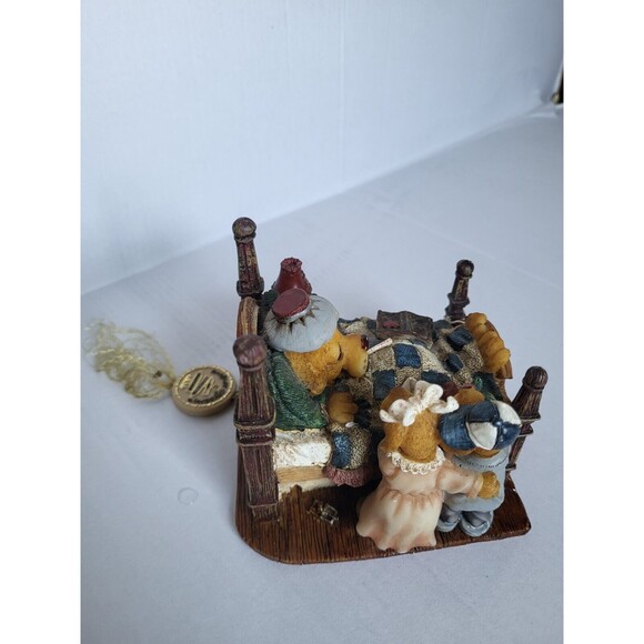 1996 Barkley Crossing My Achy Breaky Barkley Figurine Character Sick Dog In Bed - Picture 4 of 9